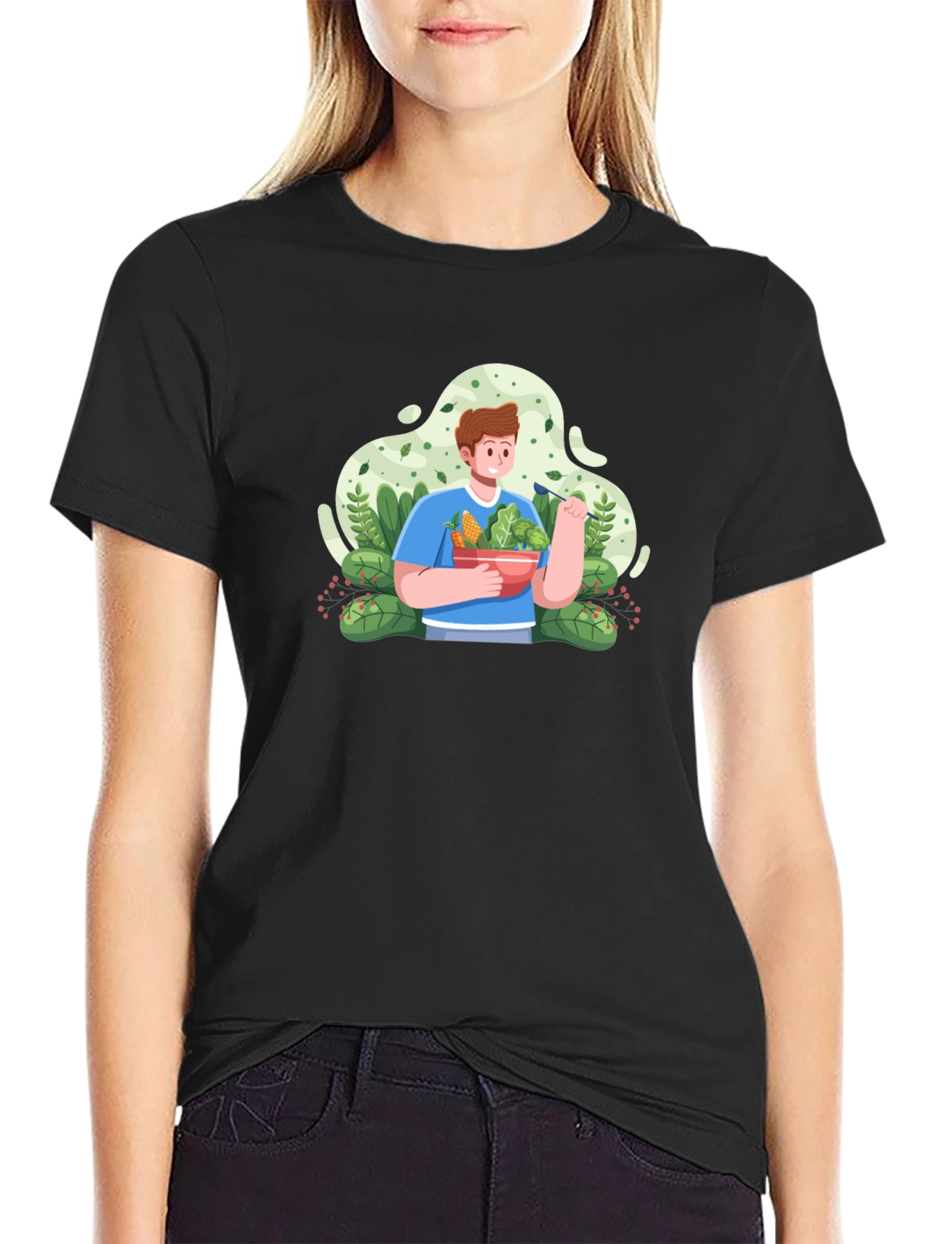 Eat Your Veggies Graphic T-Shirt