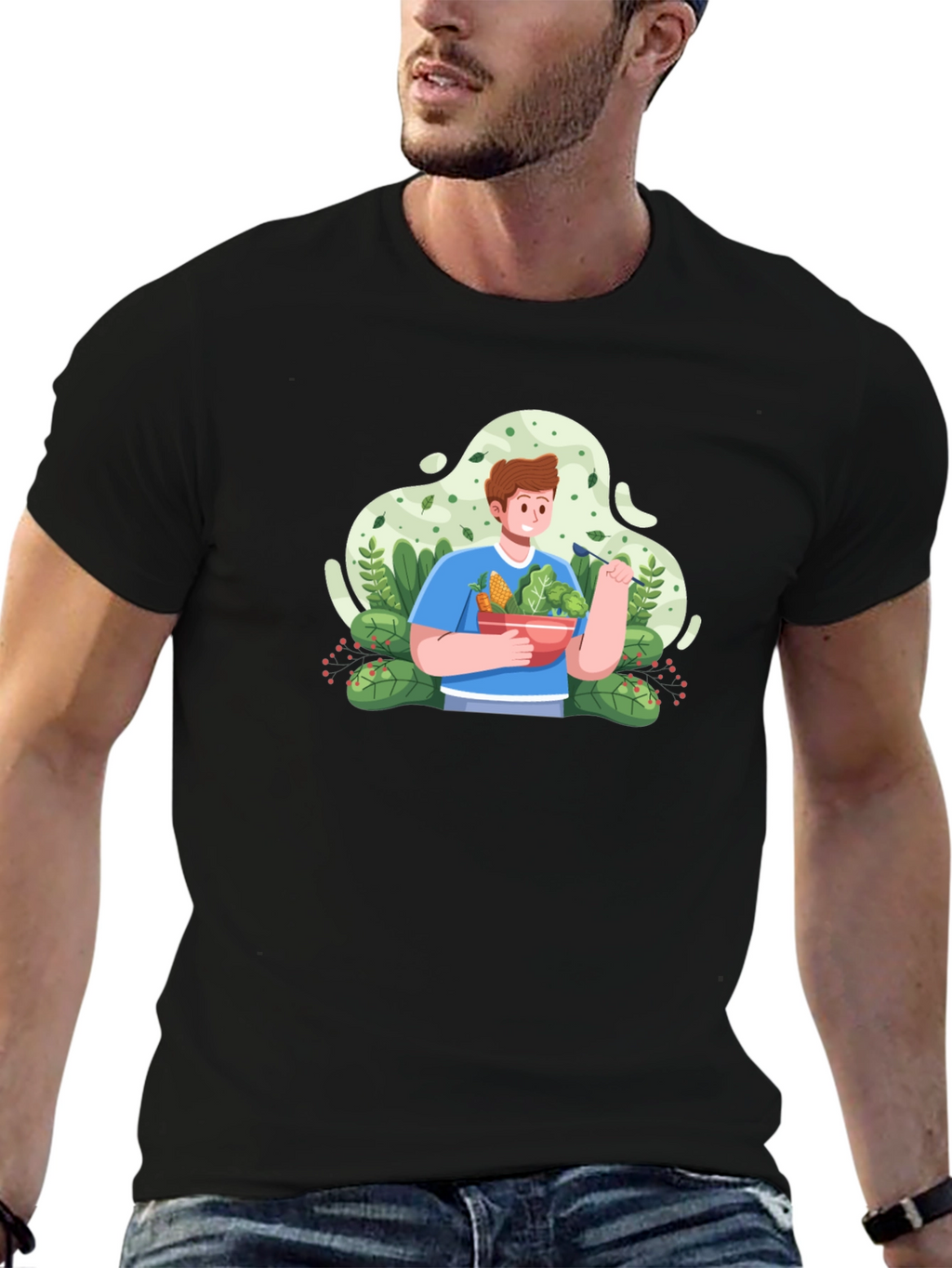 Eat Your Veggies Graphic T-Shirt