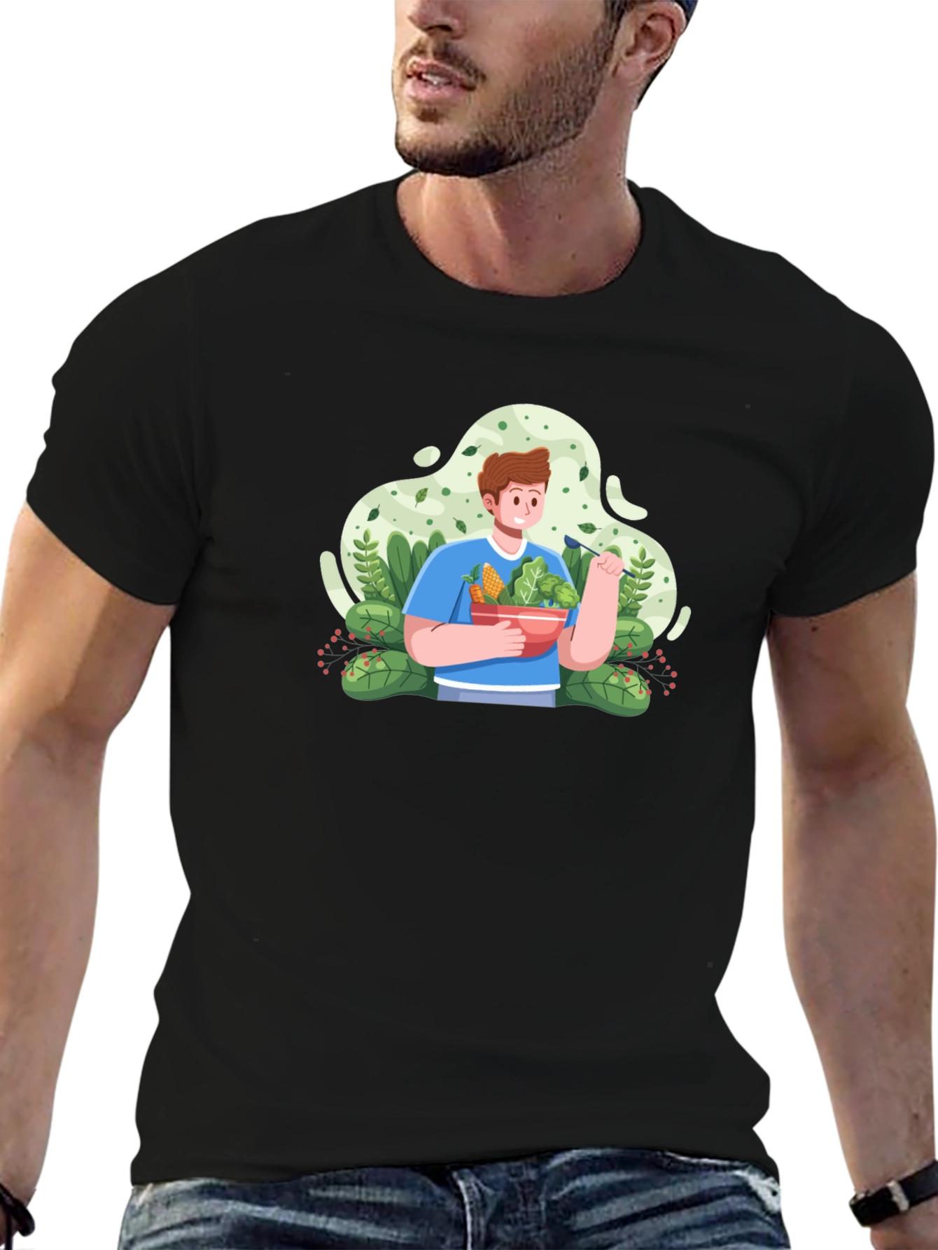 Eat Your Veggies Graphic T-Shirt