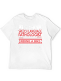 Speech Language Pathologist T-Shirt: Riding a Bike in Hell