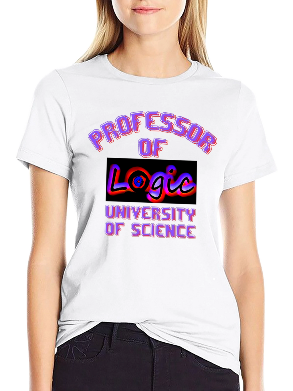 Professor of Logic University Science Graphic T-Shirt