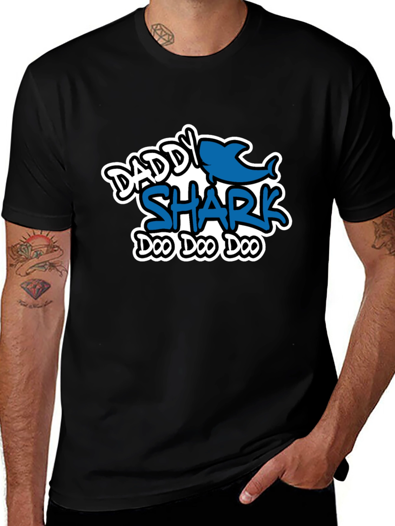 Daddy Shark Graphic Tee - Doo Doo Doo