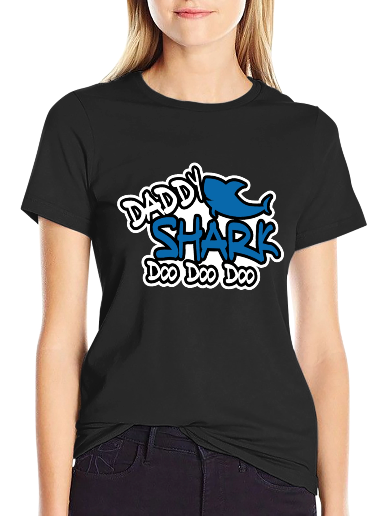 Daddy Shark Graphic Tee - Doo Doo Doo