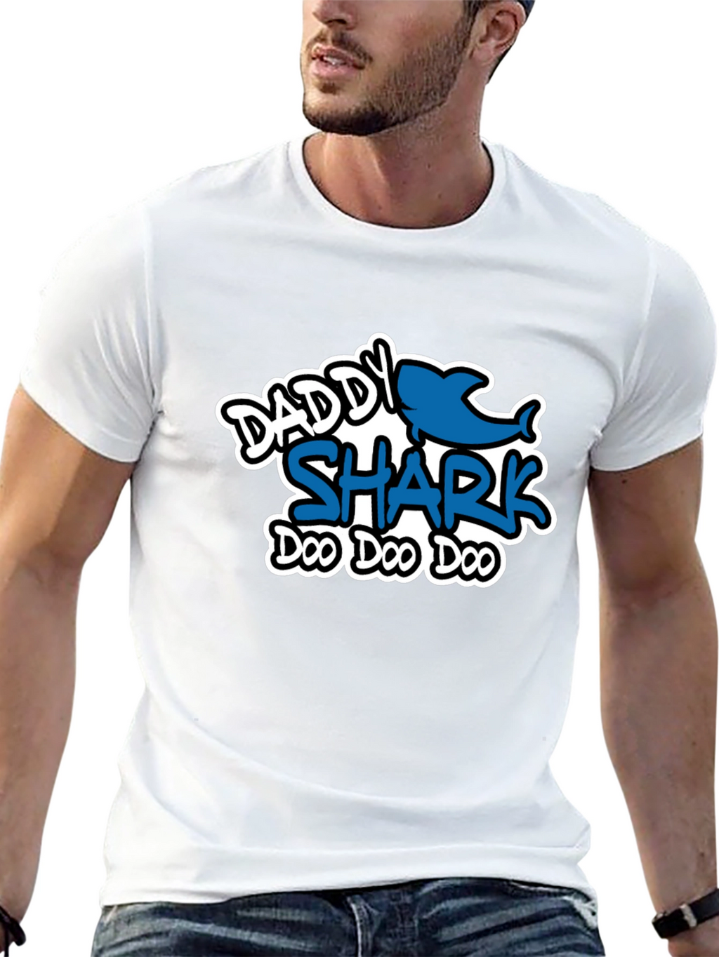 Daddy Shark Graphic Tee - Doo Doo Doo