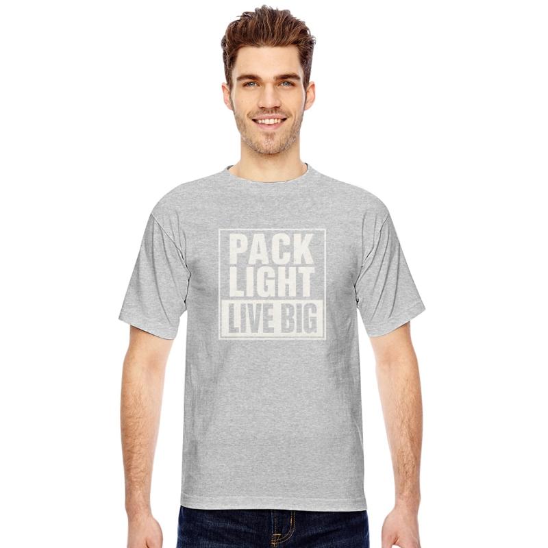 pack light live big