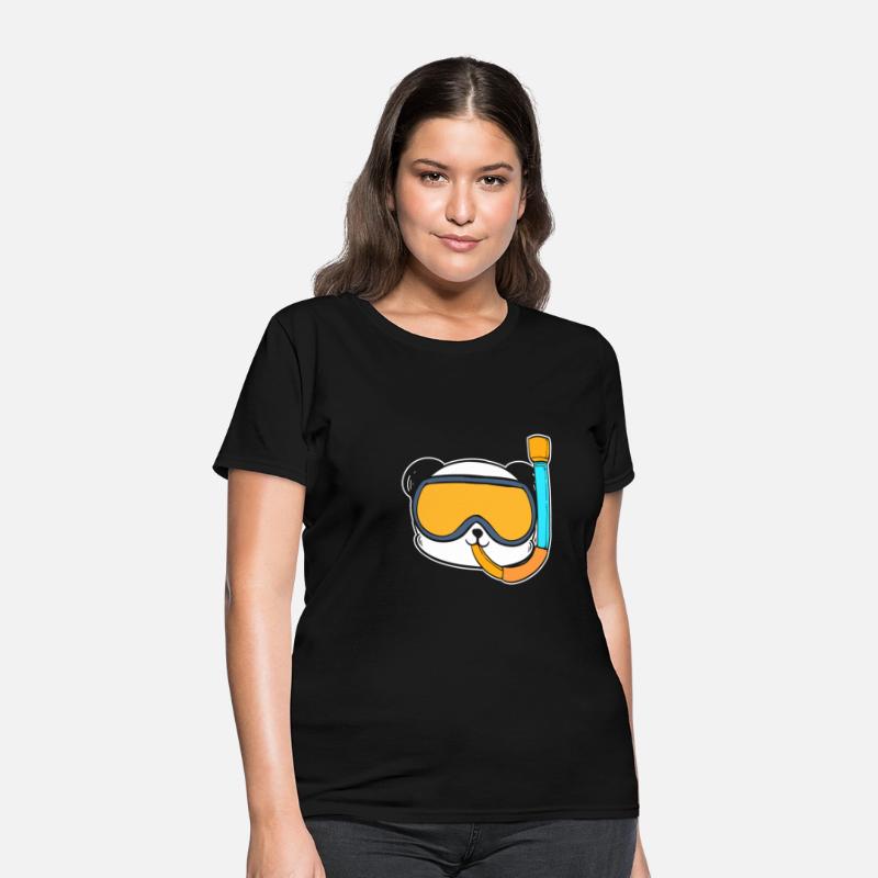 Panda Snorkel Diver Gift