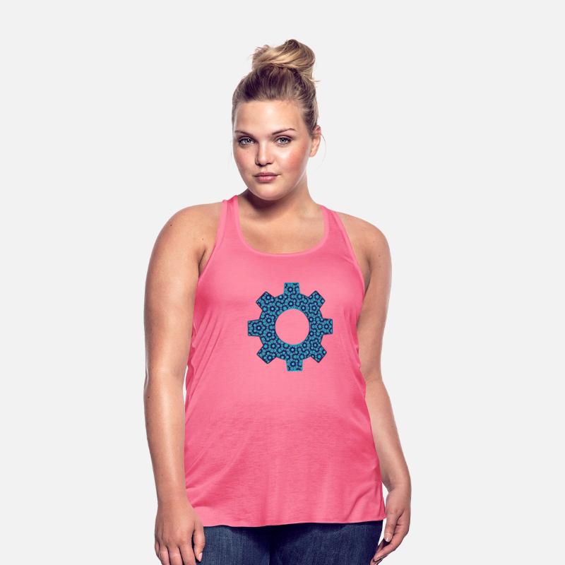 Patterned Gear Icon