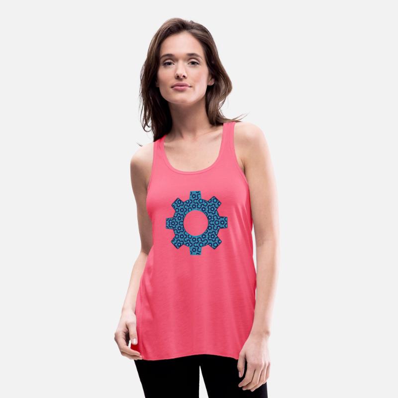 Patterned Gear Icon