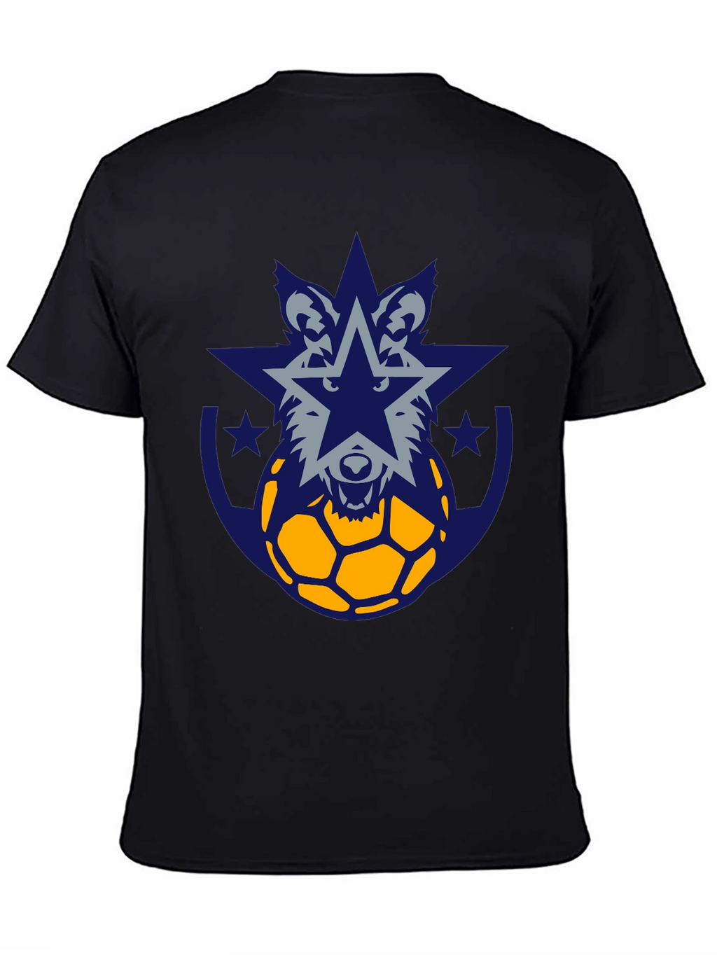 Wolf Star Soccer Graphic Tee