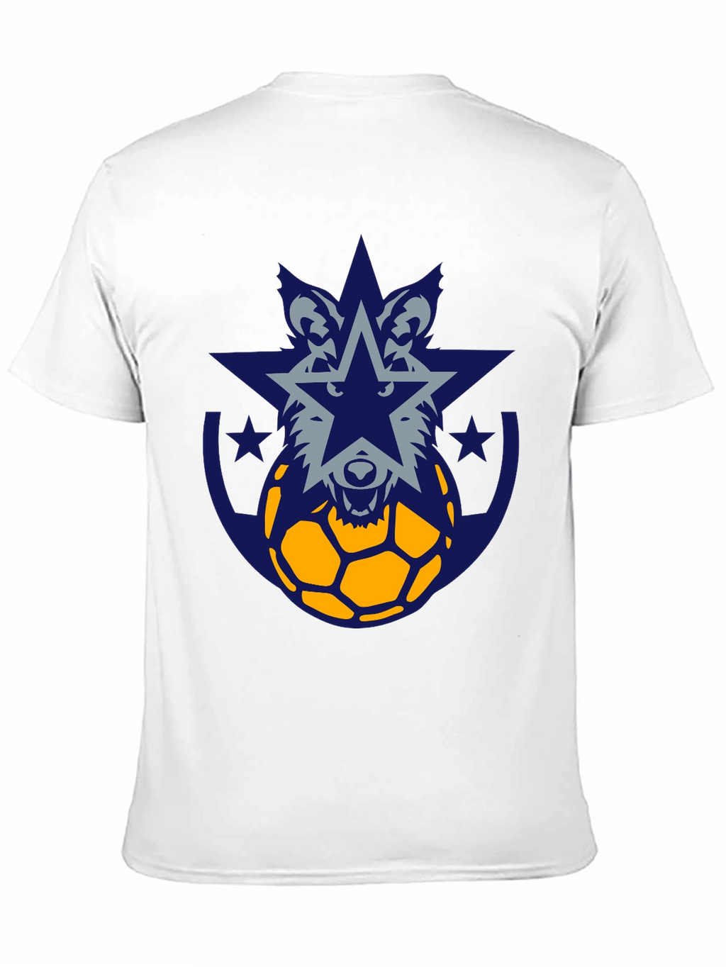 Wolf Star Soccer Graphic Tee