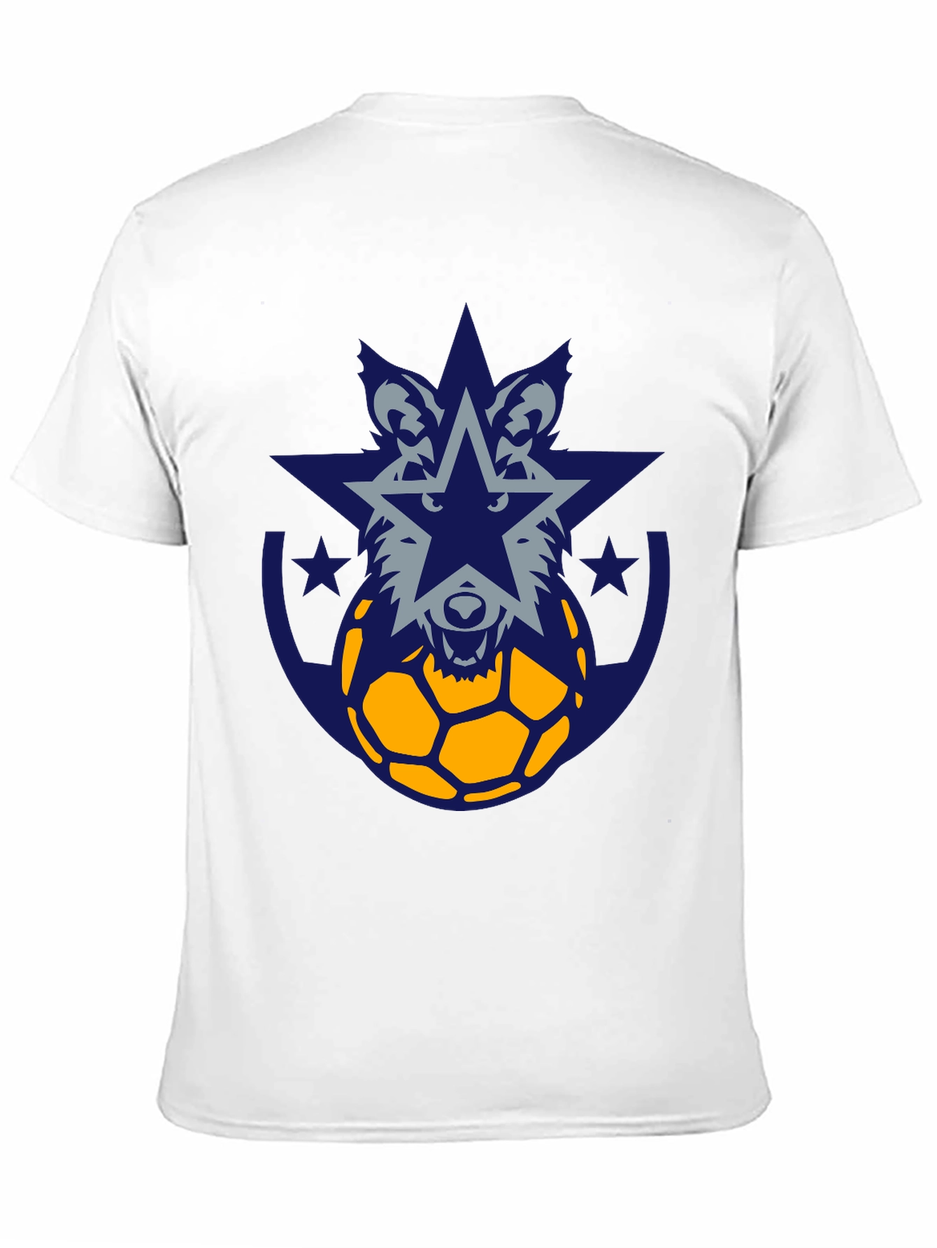 Wolf Star Soccer Graphic Tee