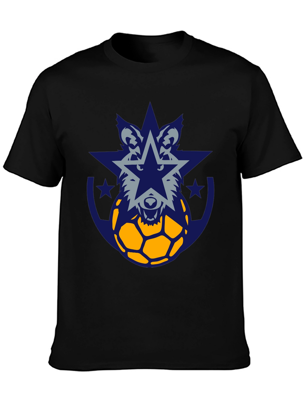 Wolf Star Soccer Graphic Tee