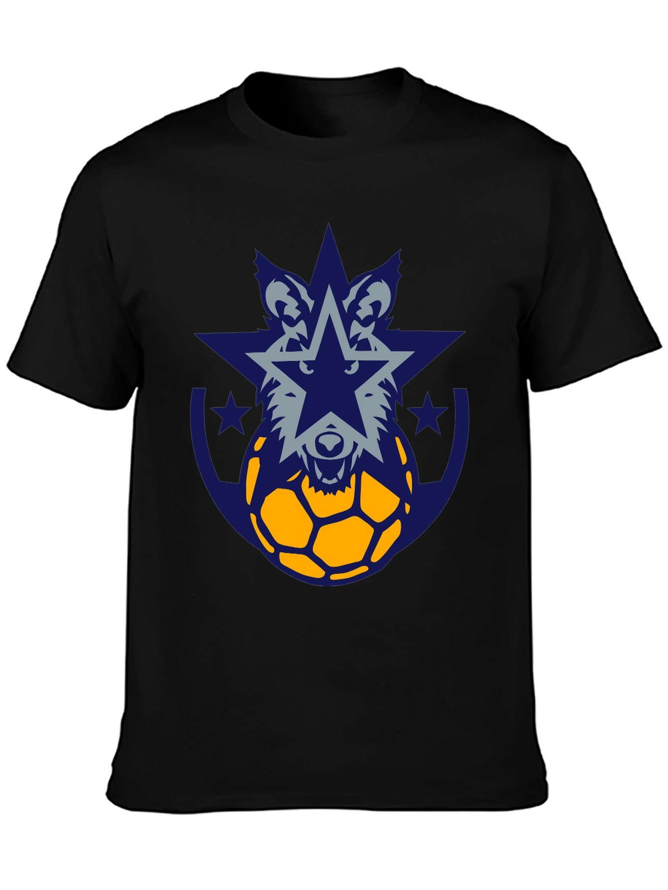 Wolf Star Soccer Graphic Tee