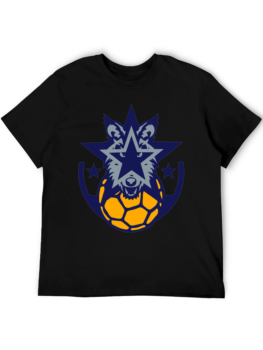 Wolf Star Soccer Graphic Tee