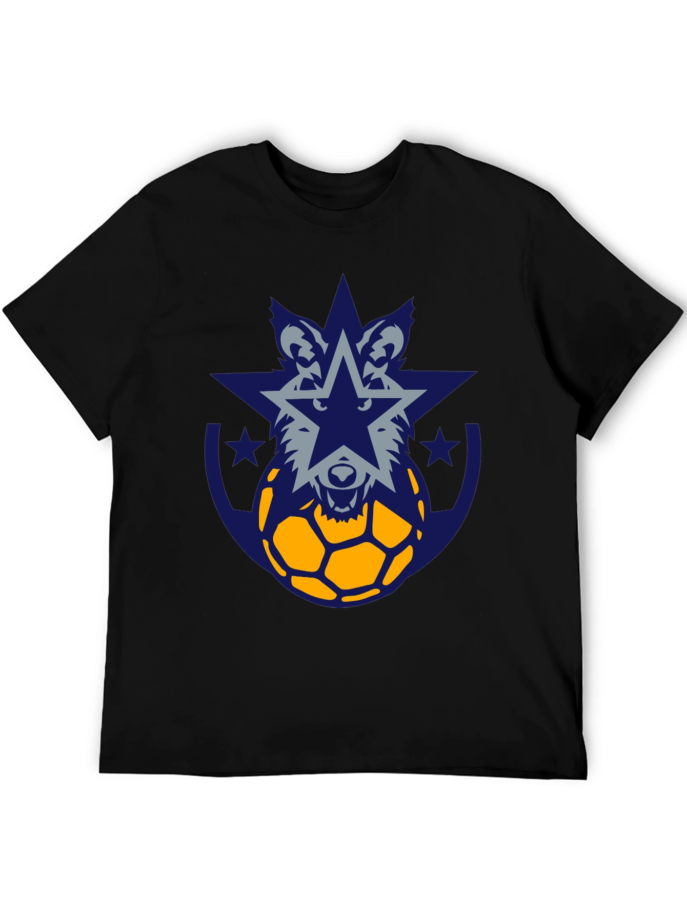 Wolf Star Soccer Graphic Tee