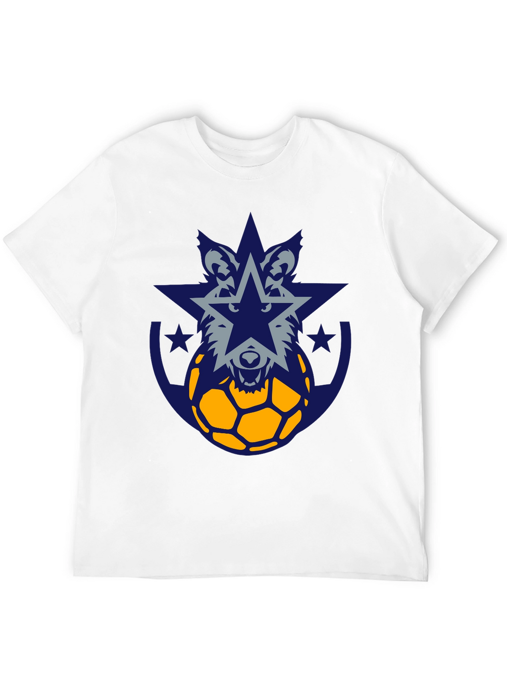Wolf Star Soccer Graphic Tee