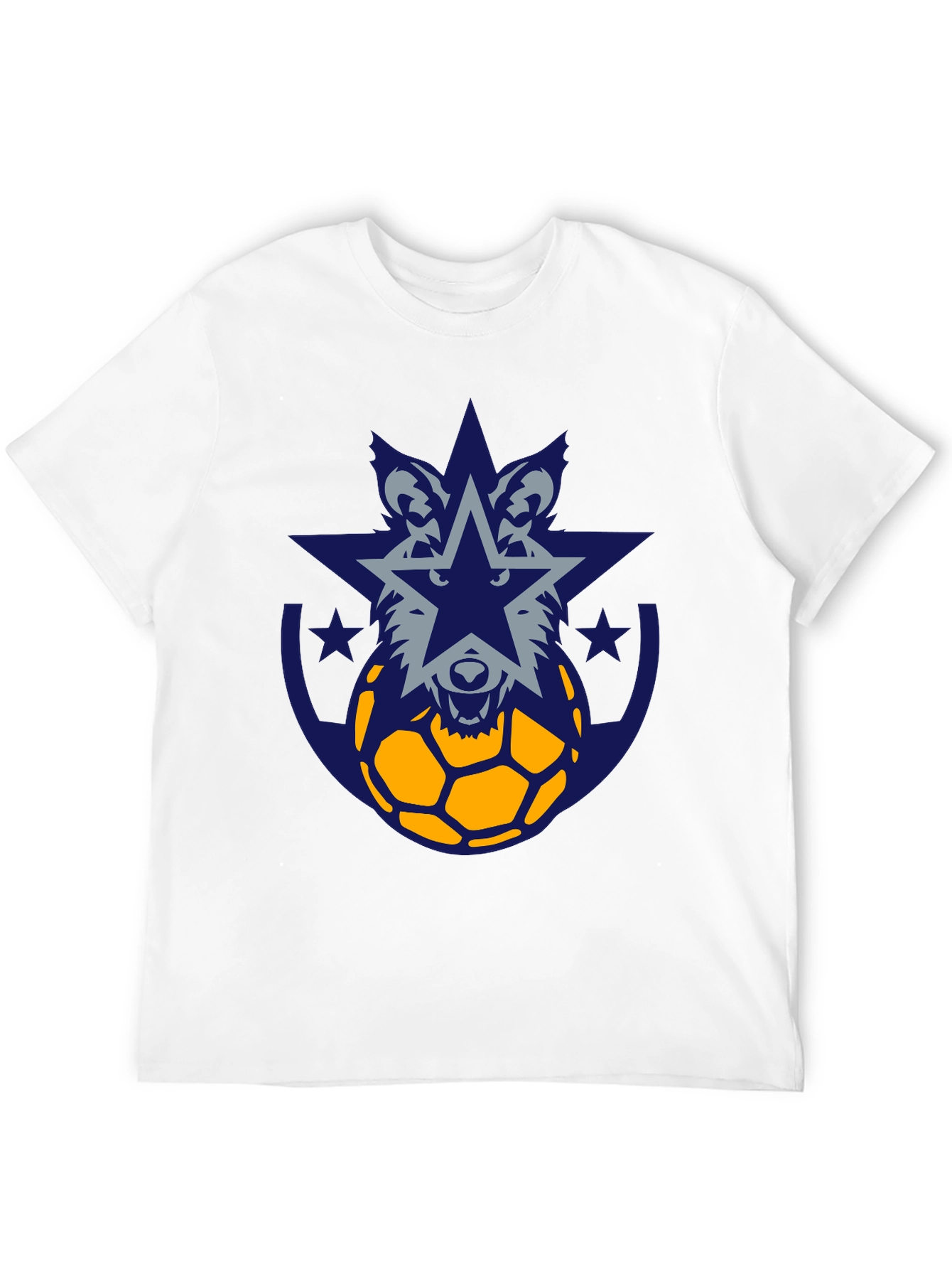 Wolf Star Soccer Graphic Tee