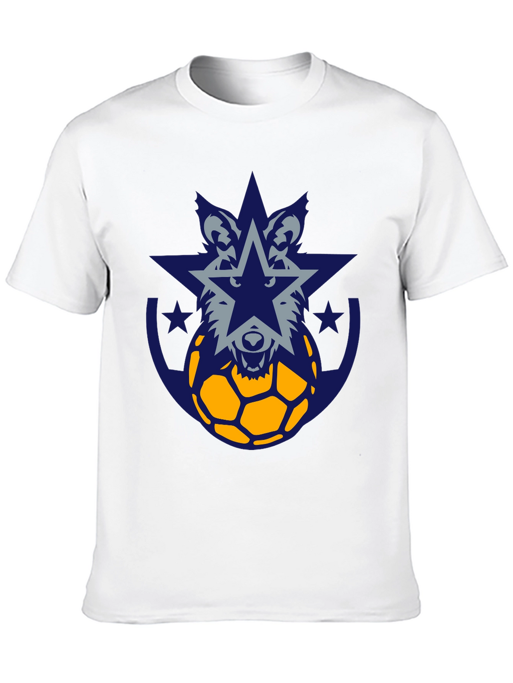 Wolf Star Soccer Graphic Tee