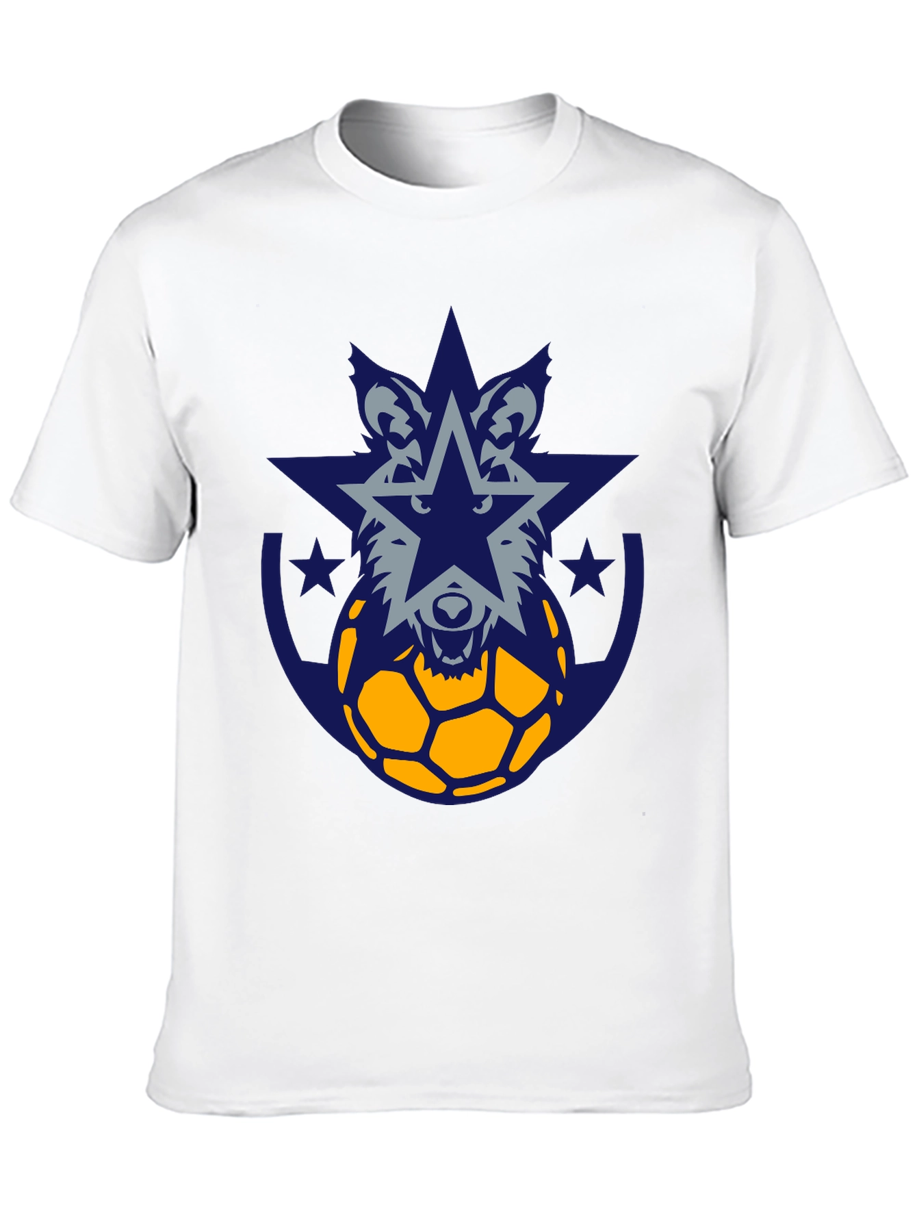 Wolf Star Soccer Graphic Tee