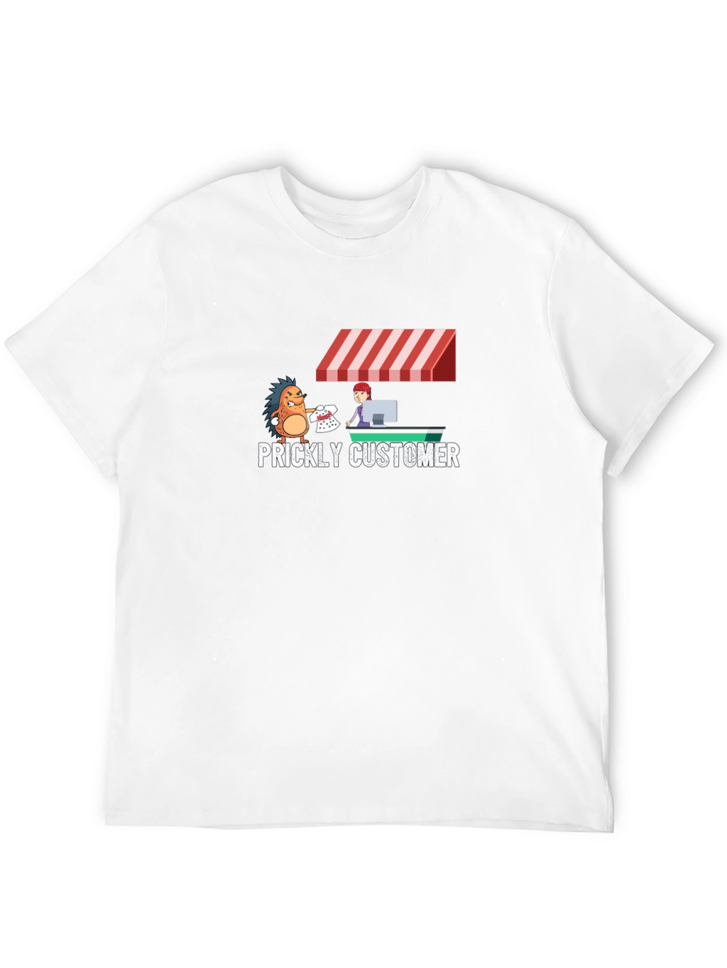 Prickly Customer Graphic T-Shirt
