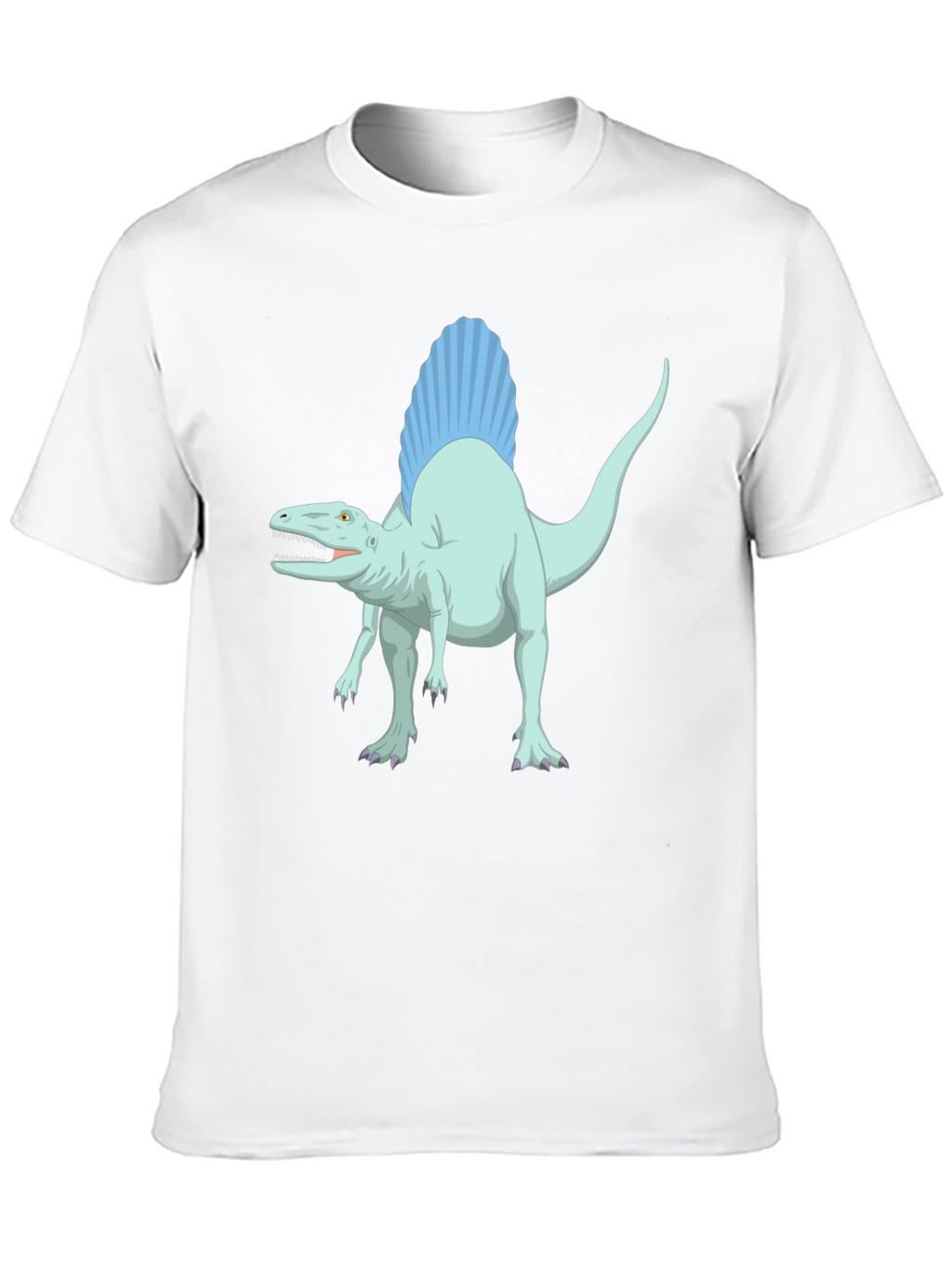 Spinosaurus Graphic Tee - Black Cotton T-Shirt