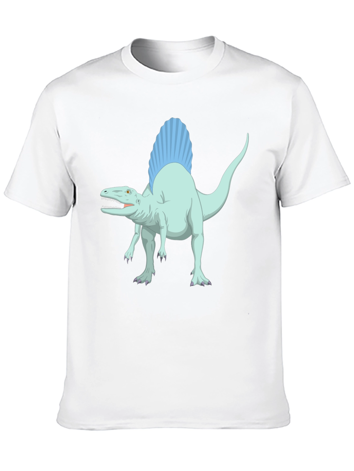 Spinosaurus Graphic Tee - Black Cotton T-Shirt