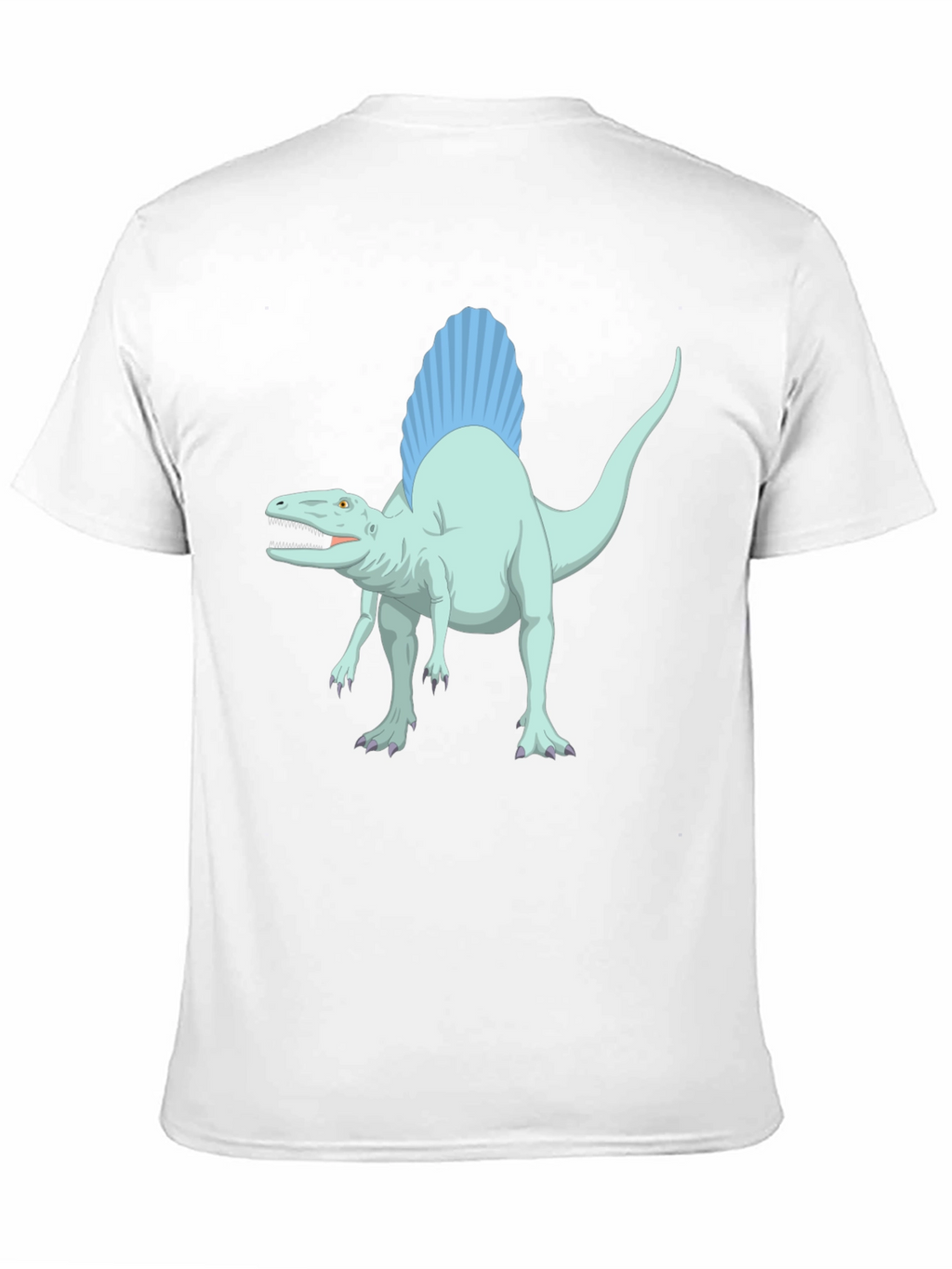Spinosaurus Graphic Tee - Black Cotton T-Shirt