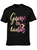Game On Ladies T-Shirt - Soccer Design