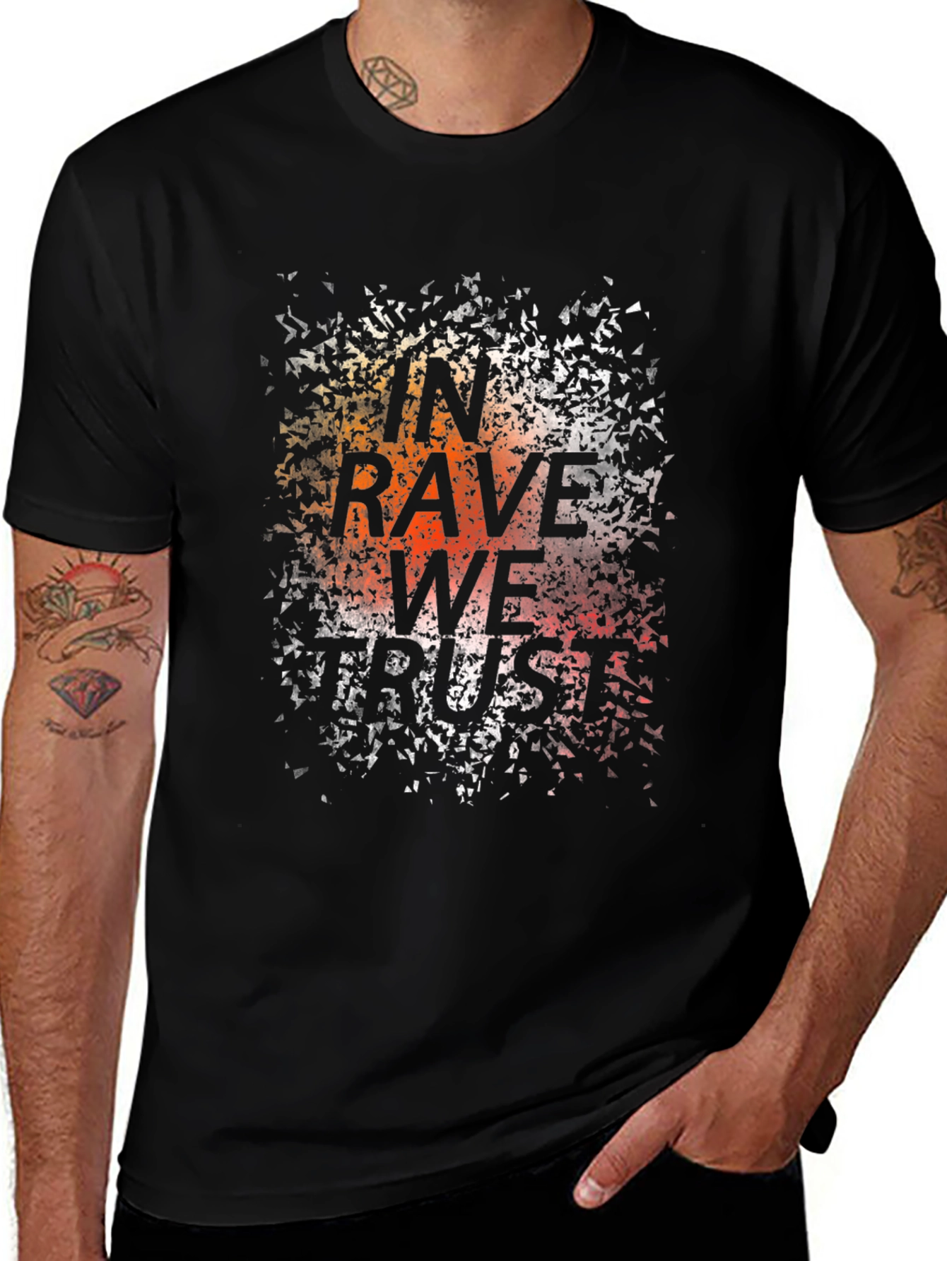 In Rave We Trust Graphic Tee