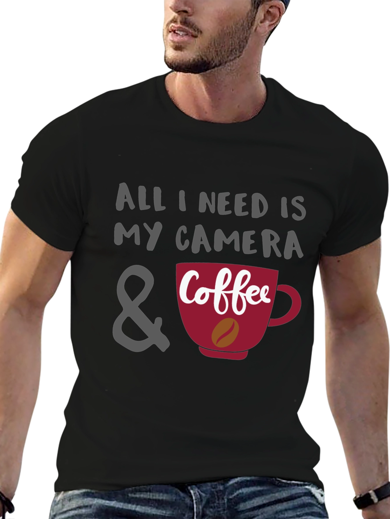 Camera & Coffee T-Shirt