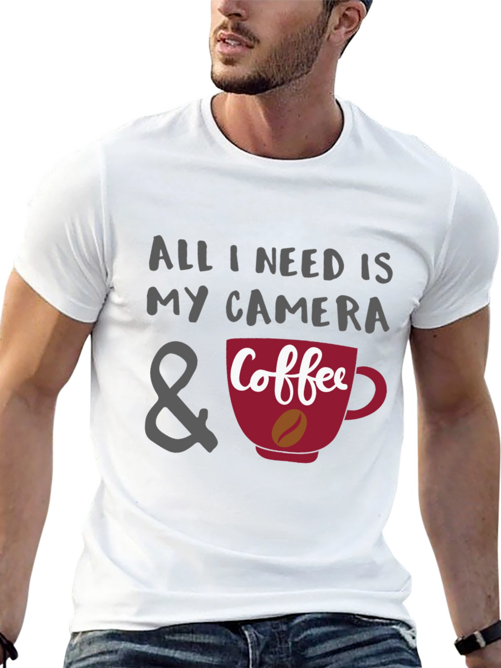 Camera & Coffee T-Shirt
