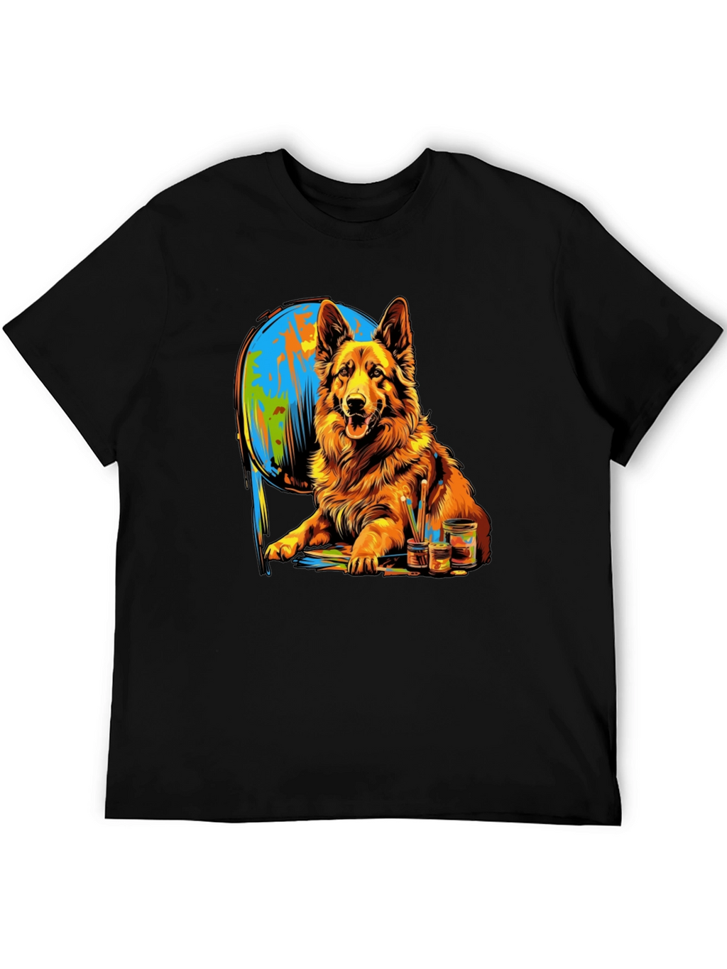 Dog Painting T-Shirt