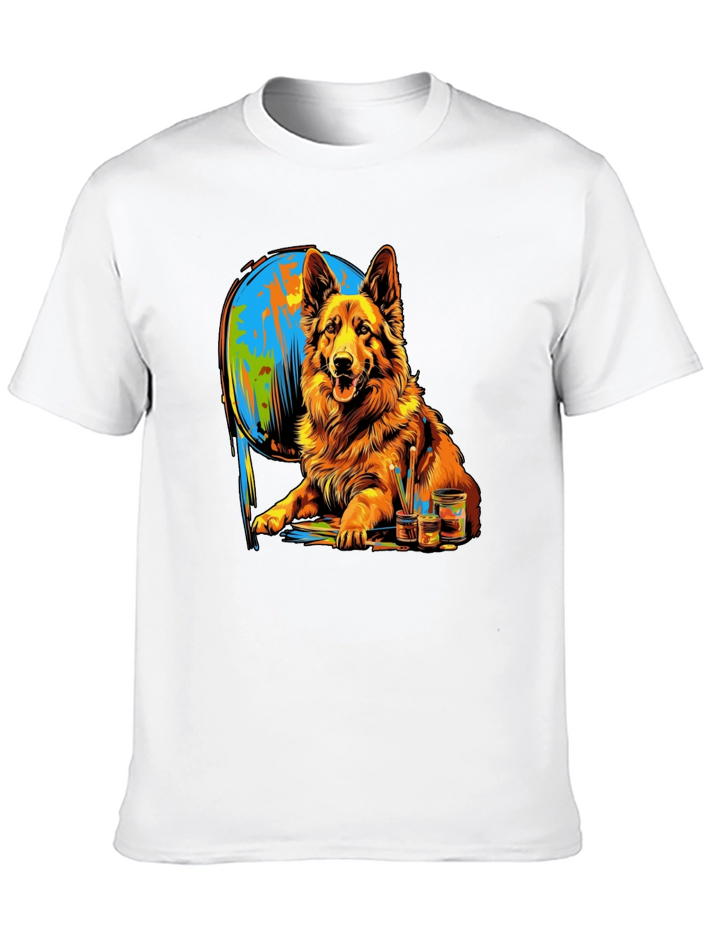 Dog Painting T-Shirt