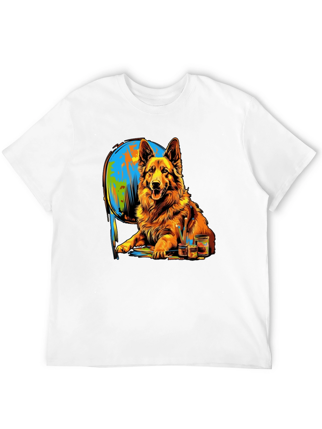 Dog Painting T-Shirt