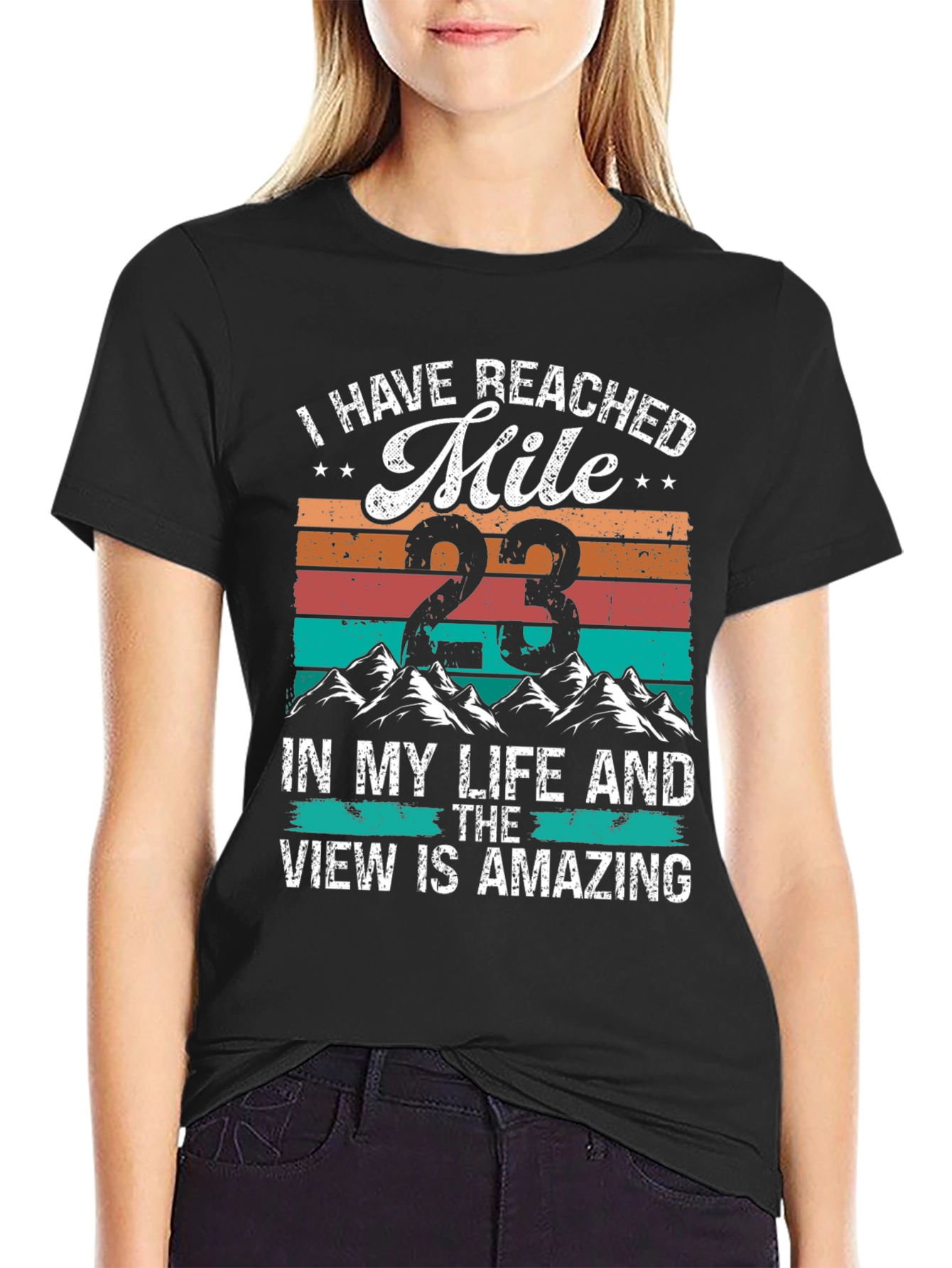 Mile 23 T-Shirt - Amazing View