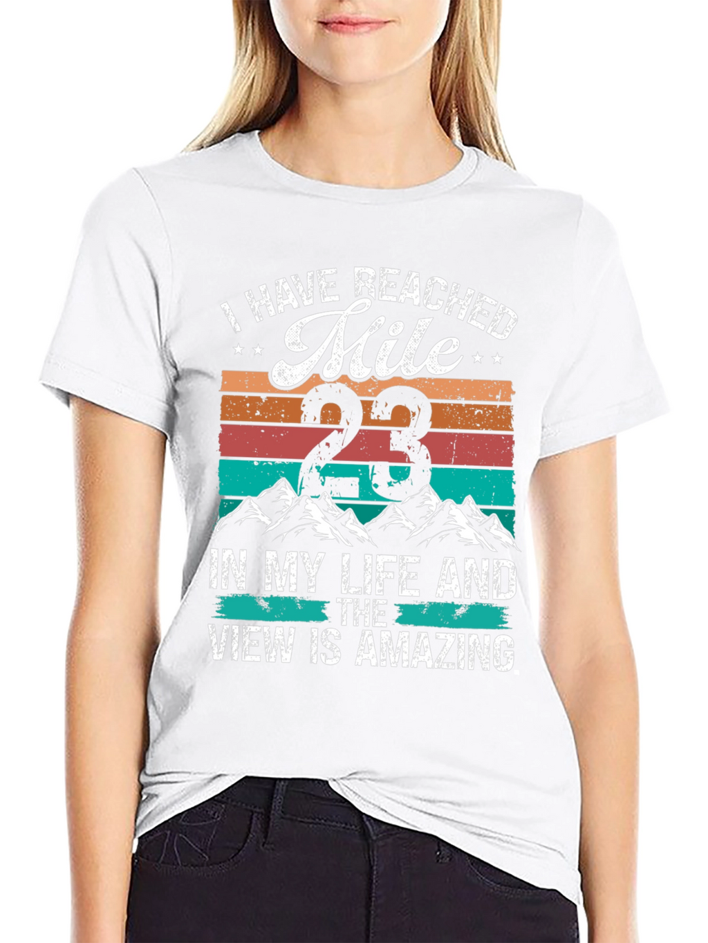 Mile 23 T-Shirt - Amazing View