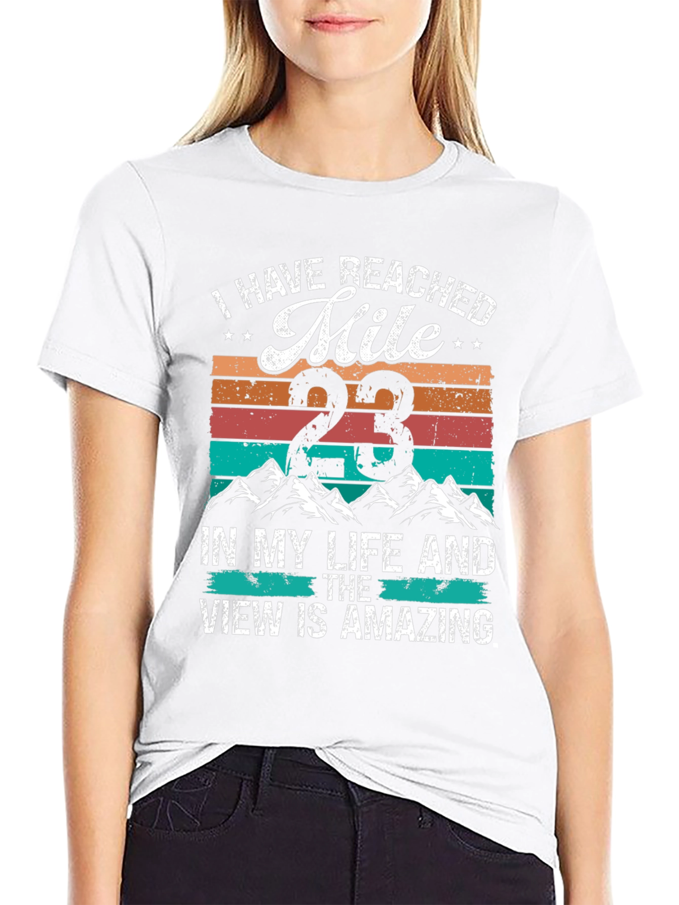 Mile 23 T-Shirt - Amazing View