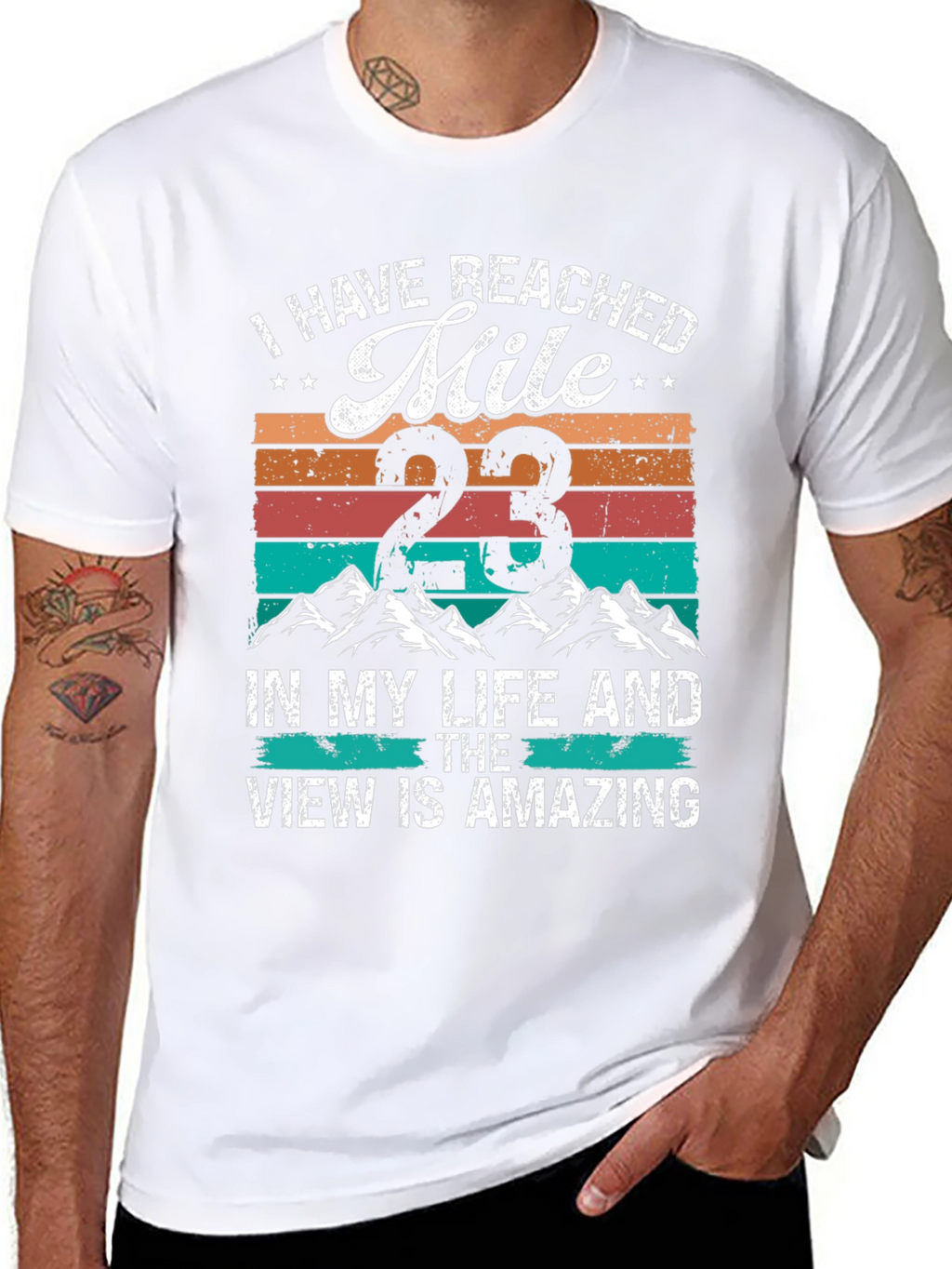 Mile 23 T-Shirt - Amazing View