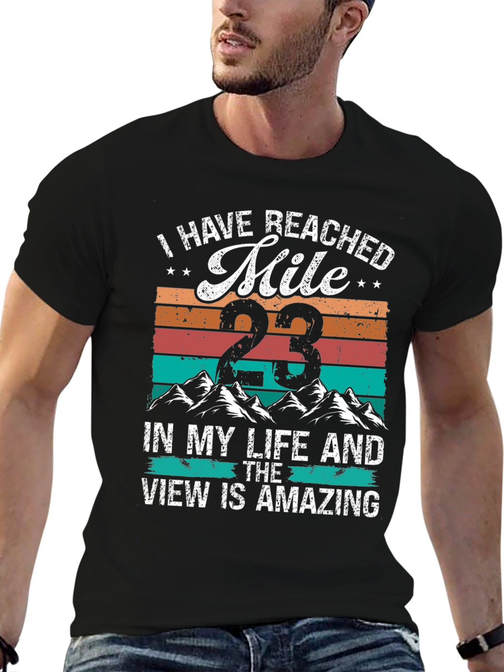 Mile 23 T-Shirt - Amazing View