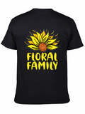 Floral Family Sunflower T-Shirt