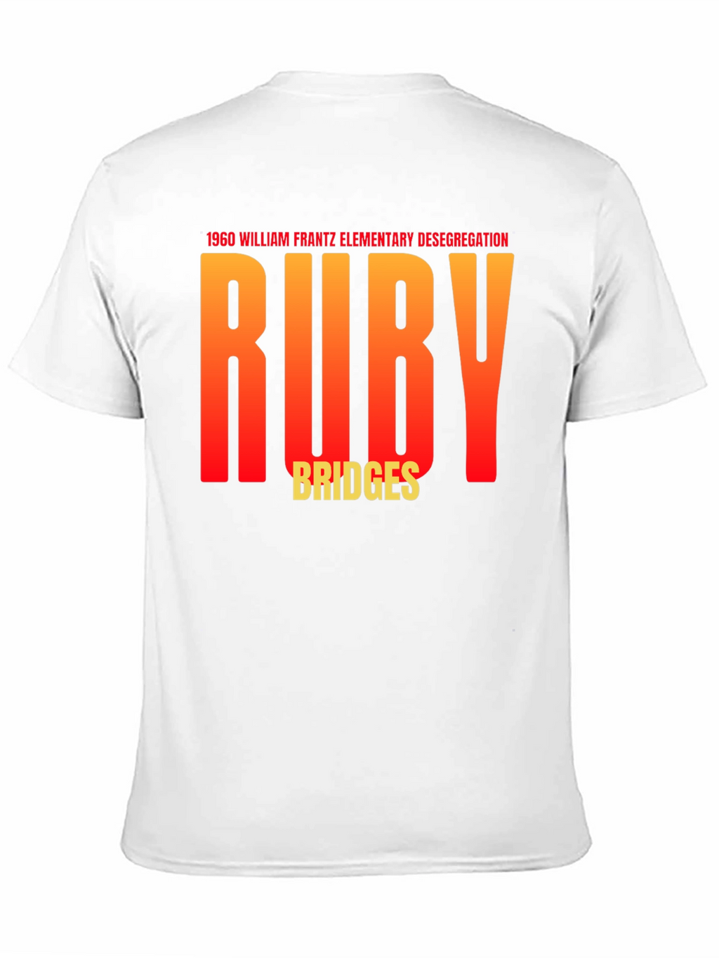 Ruby Bridges 1960 Desegregation T-Shirt