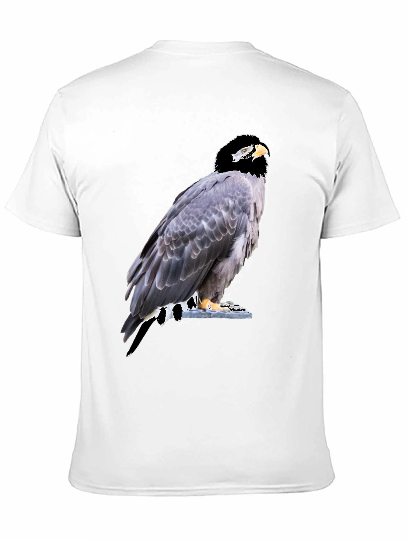 Eagle Graphic Tee - Mens Black Cotton T-Shirt
