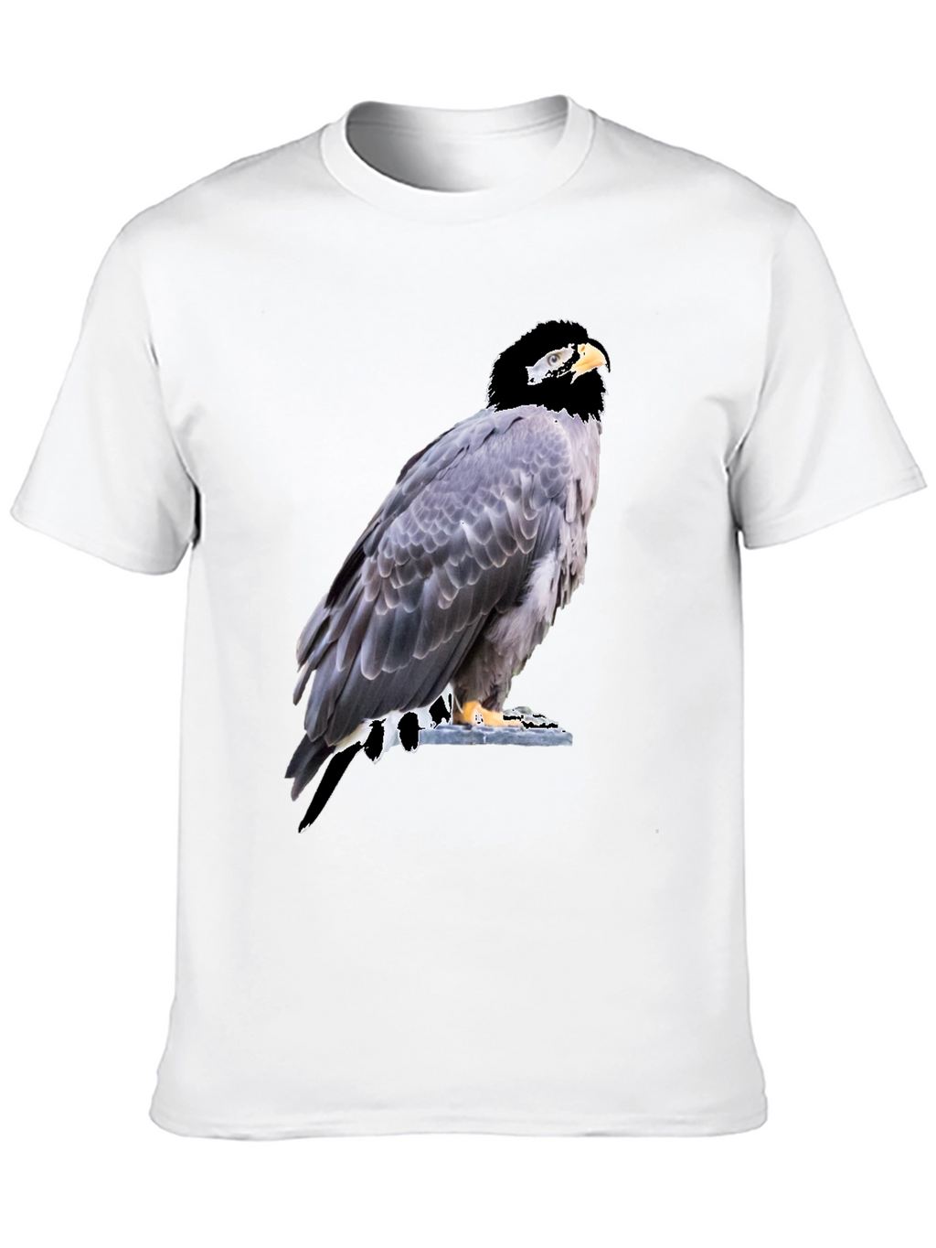 Eagle Graphic Tee - Mens Black Cotton T-Shirt
