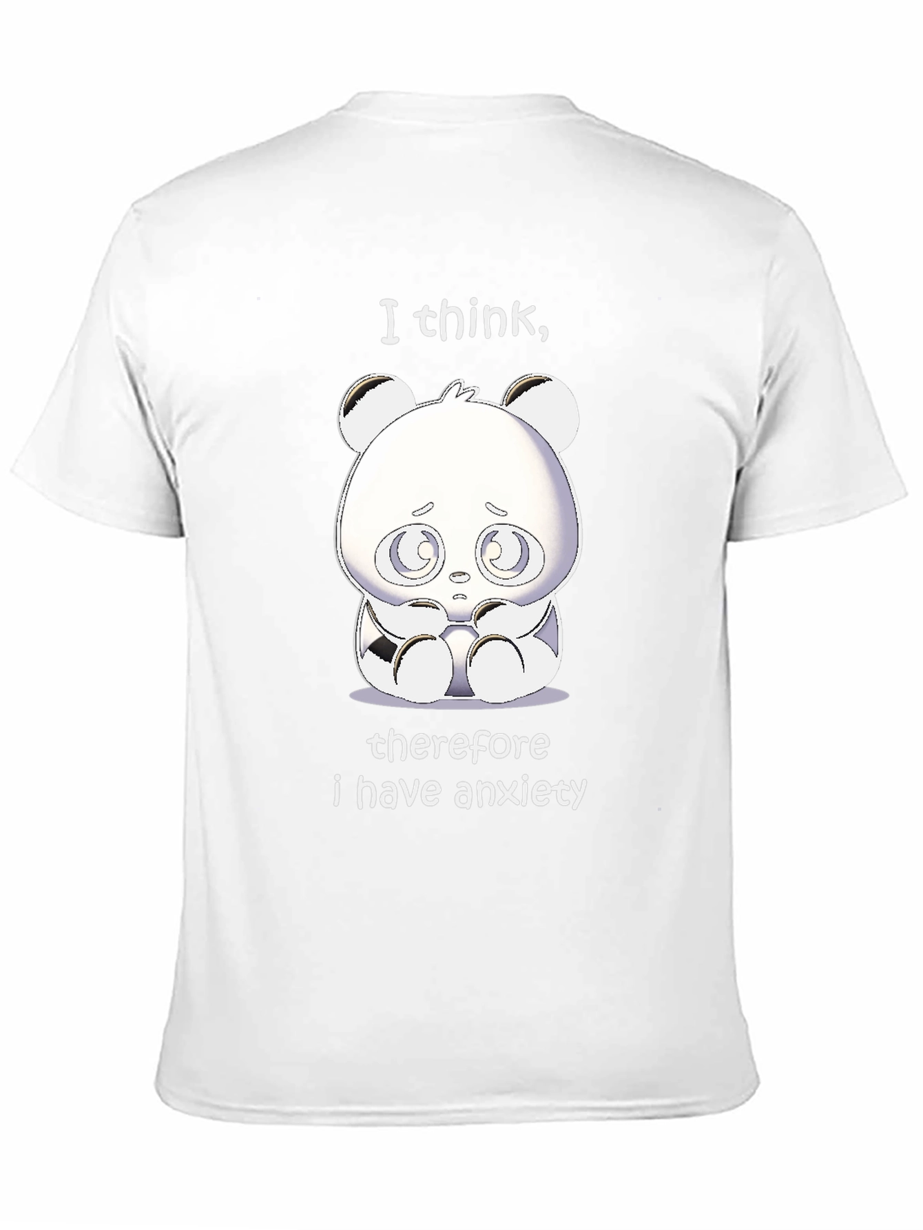 Anxiety Panda Graphic T-Shirt