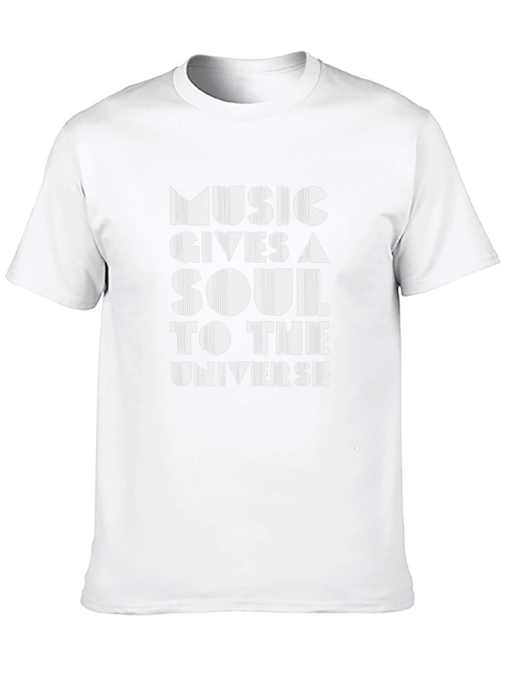 Music Gives A Soul Graphic T-Shirt