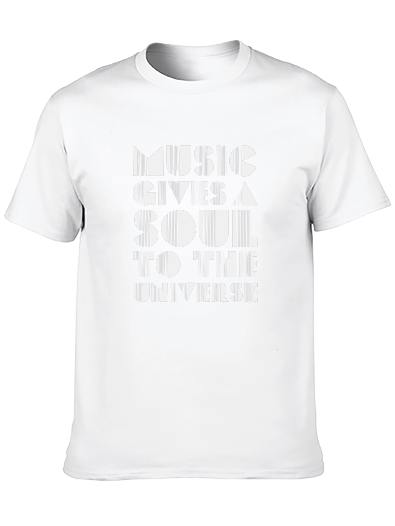 Music Gives A Soul Graphic T-Shirt