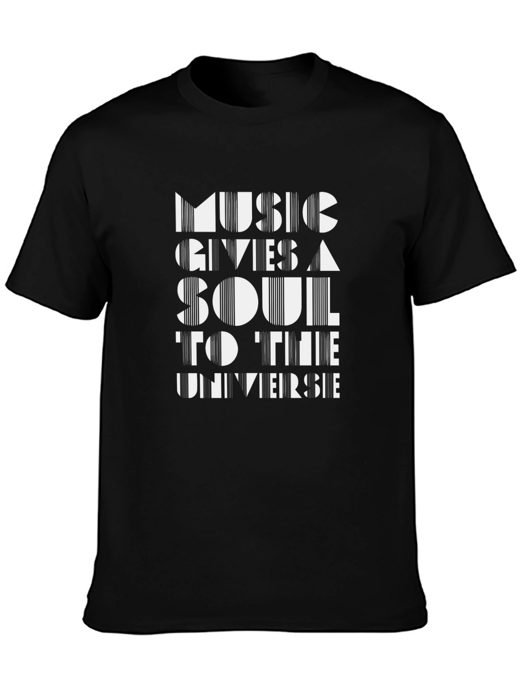 Music Gives A Soul Graphic T-Shirt