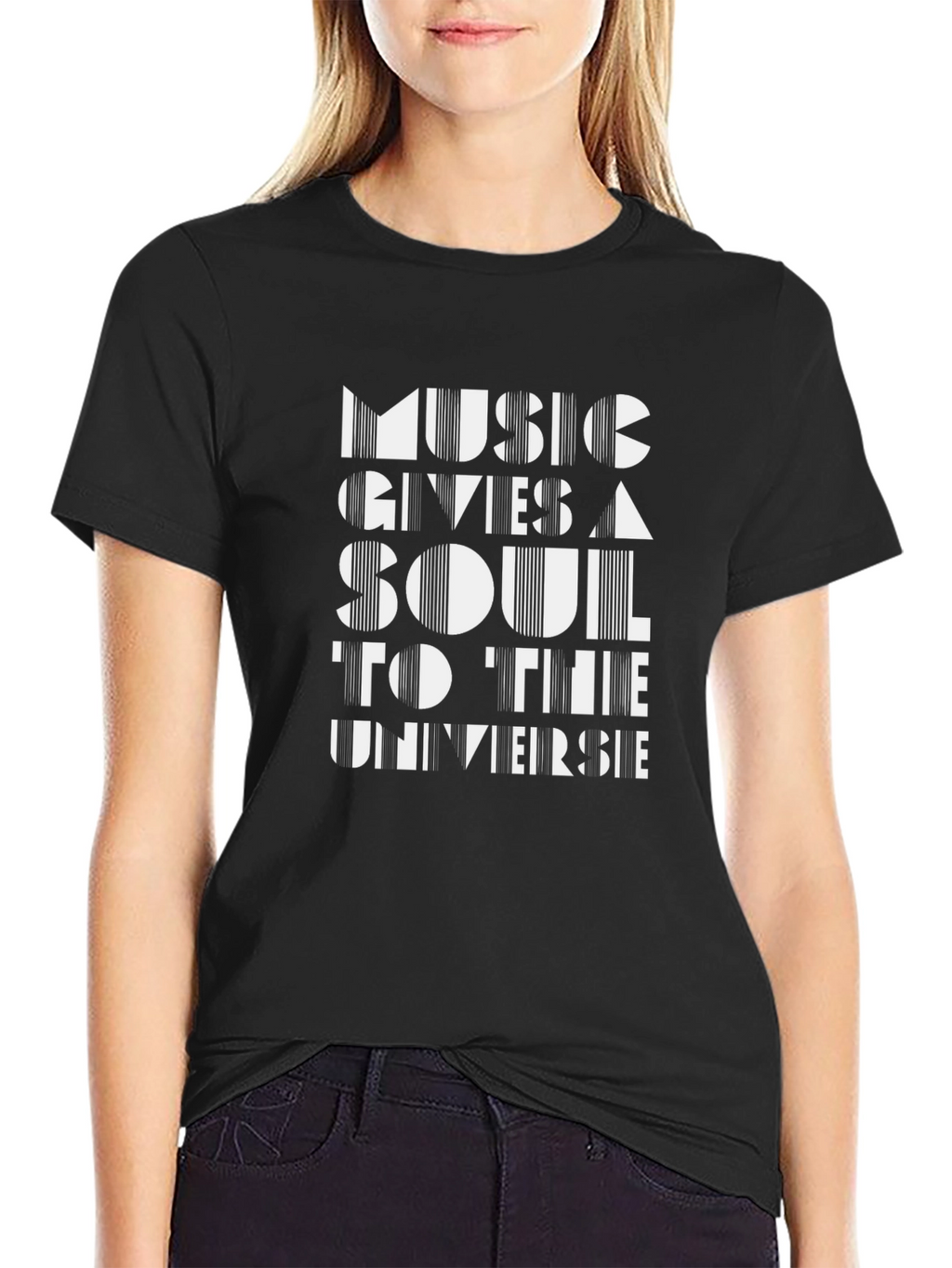 Music Gives A Soul Graphic T-Shirt