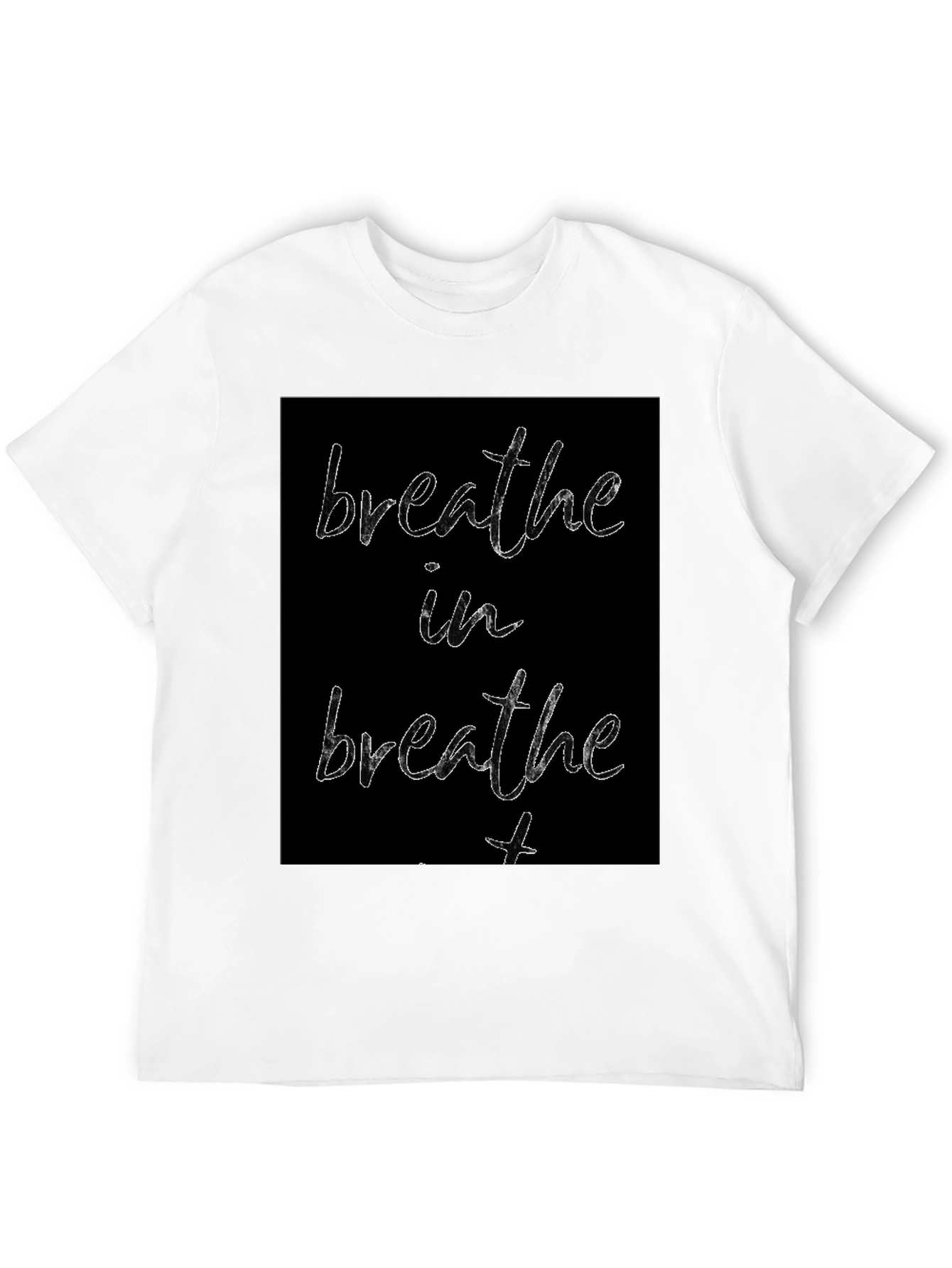 Breathe In Breathe Out Graphic Tee