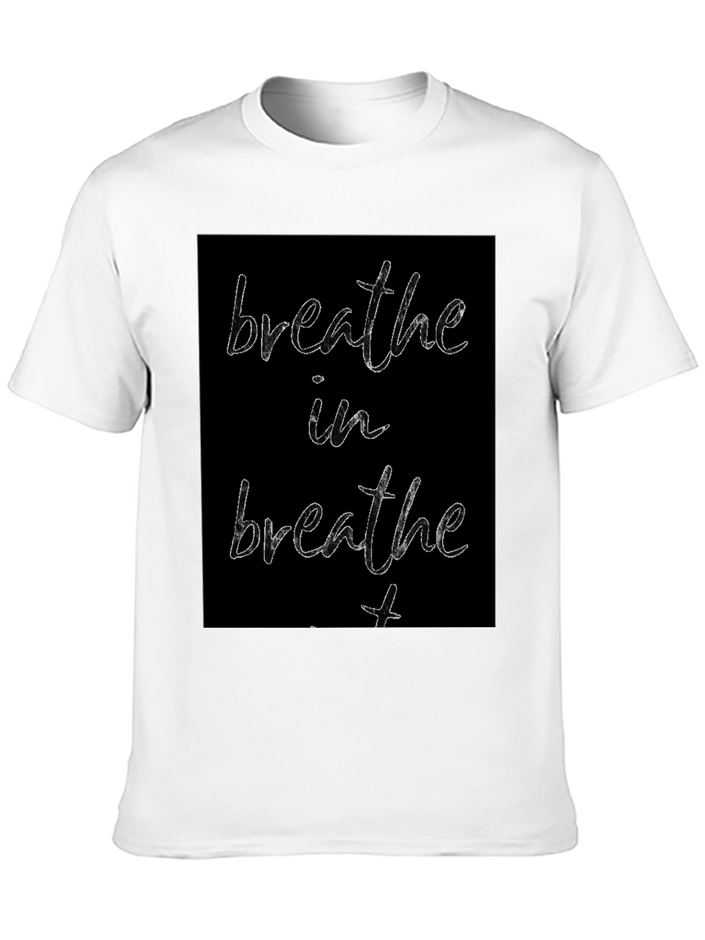 Breathe In Breathe Out Graphic Tee